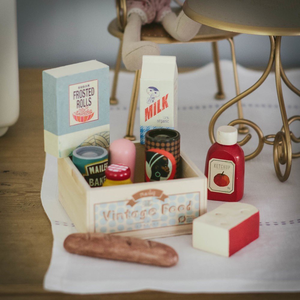 Caja de Comida Vintage