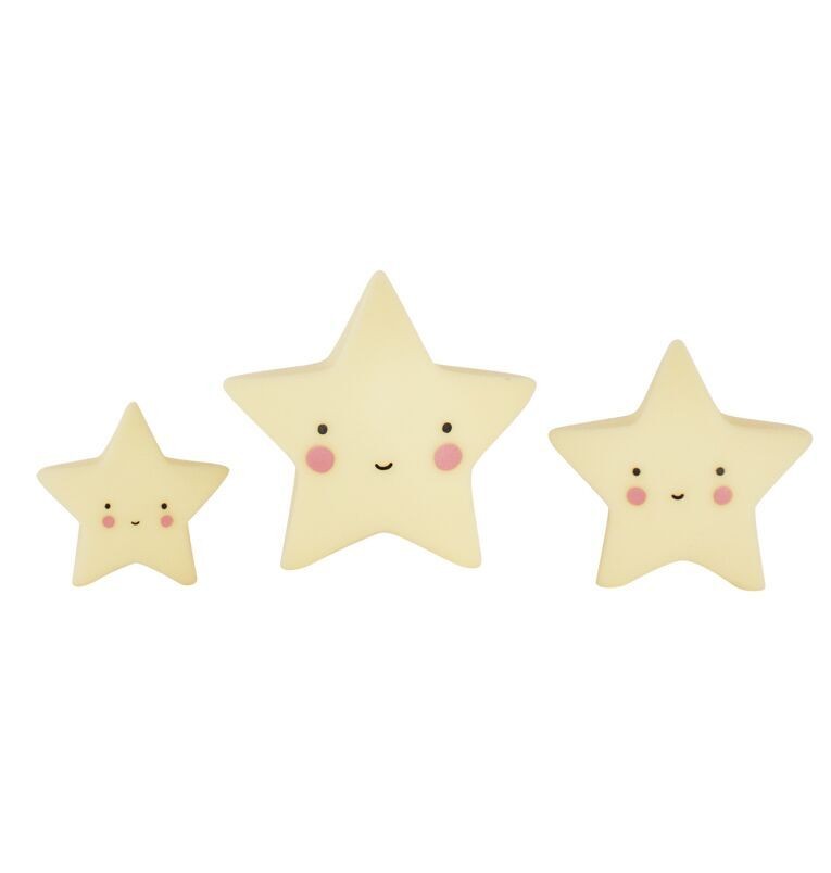 Figuritas Mini Estrellas Amarillas