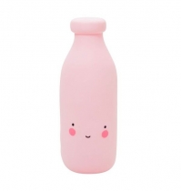 Lmpara Botella de Leche Rosa